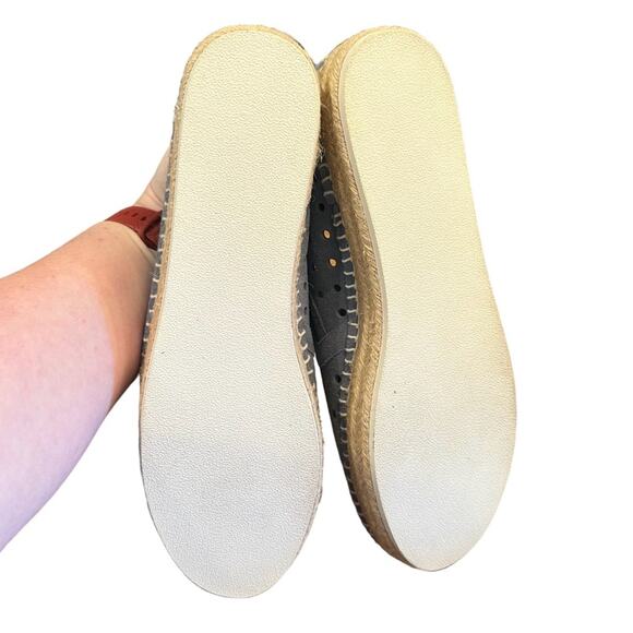 Steve Madden Widmer Blue Suede Espadrille Loafer Size 10 NEW No Box - Picture 8 of 8